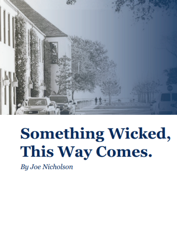 The Something Wicked, This Way Comes newsletter