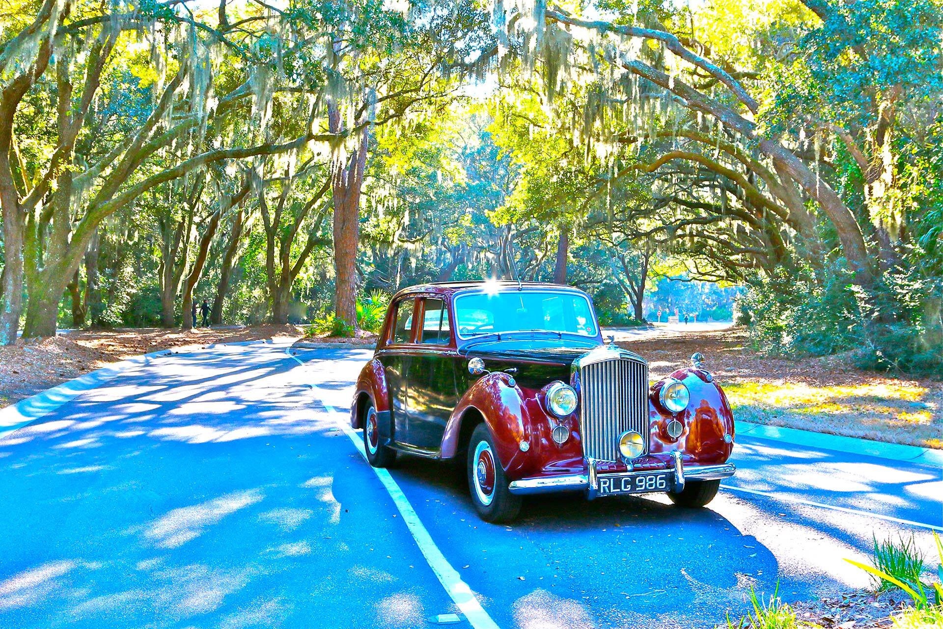 Old car in Charleston SC